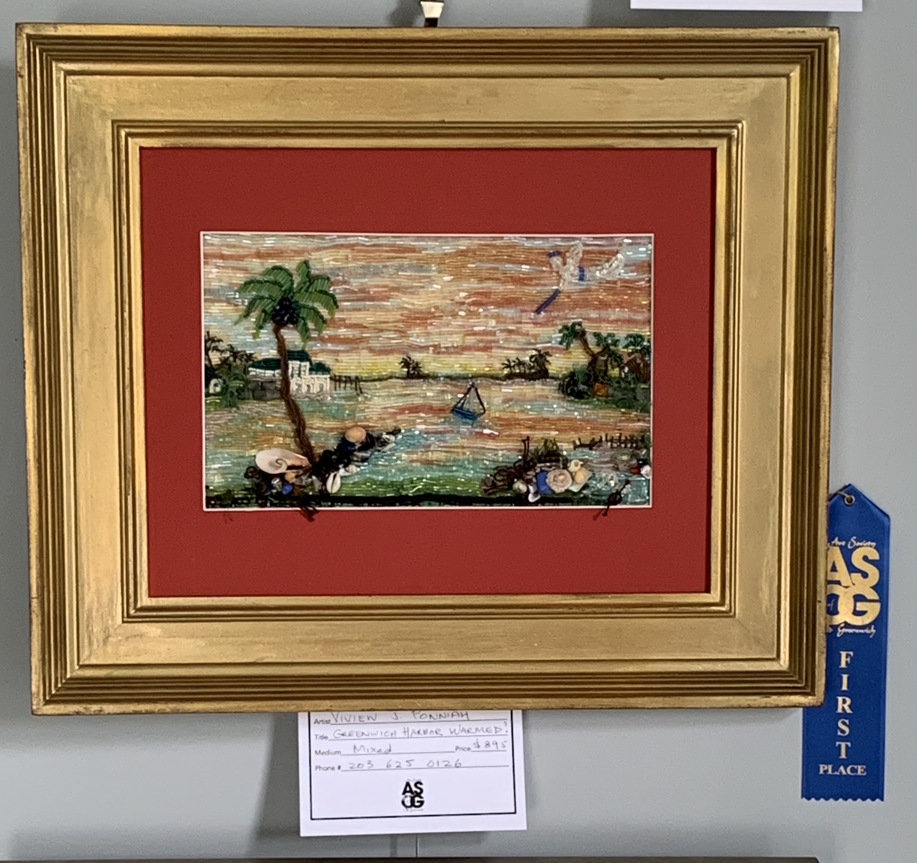 Vivien Ponniah 1st Mixed Media Greenwich