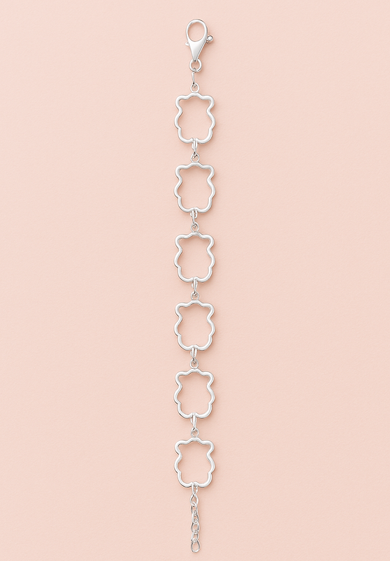 Pulsera silueta de osos