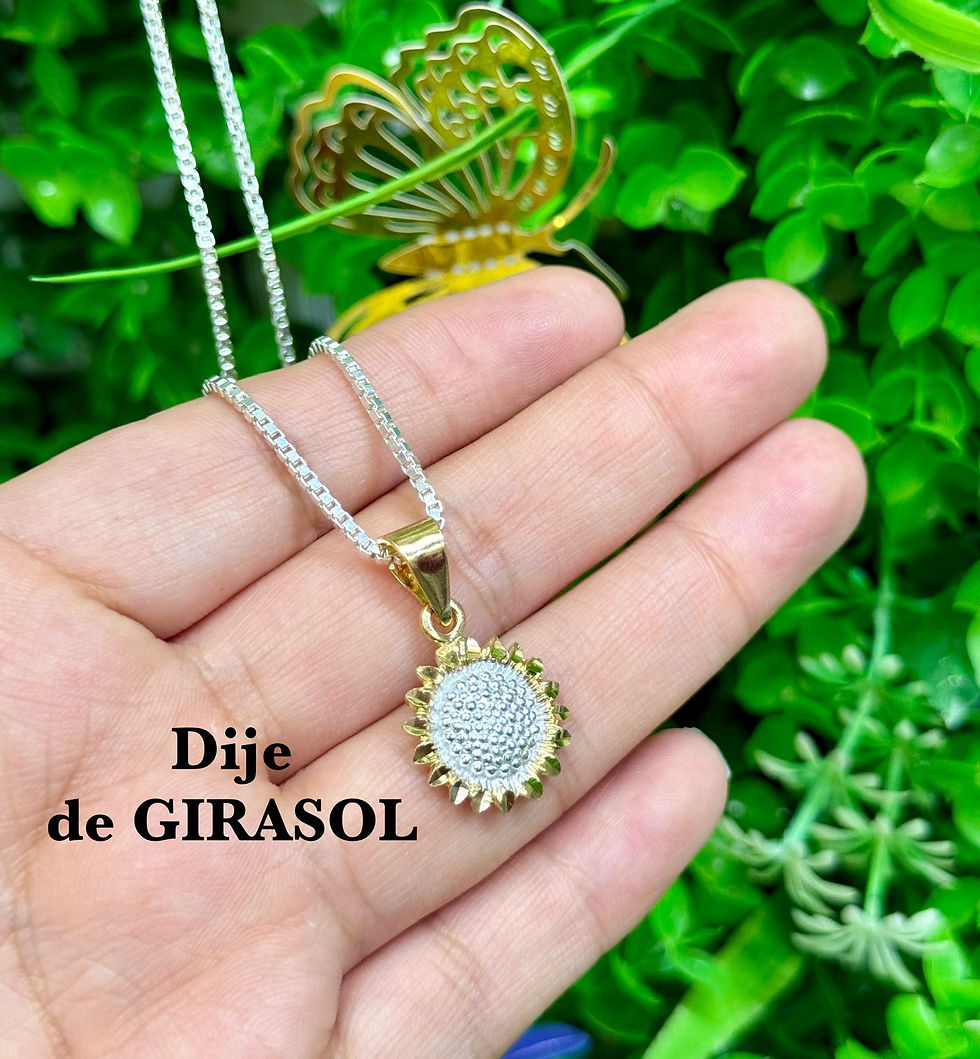 Dije de Girasol