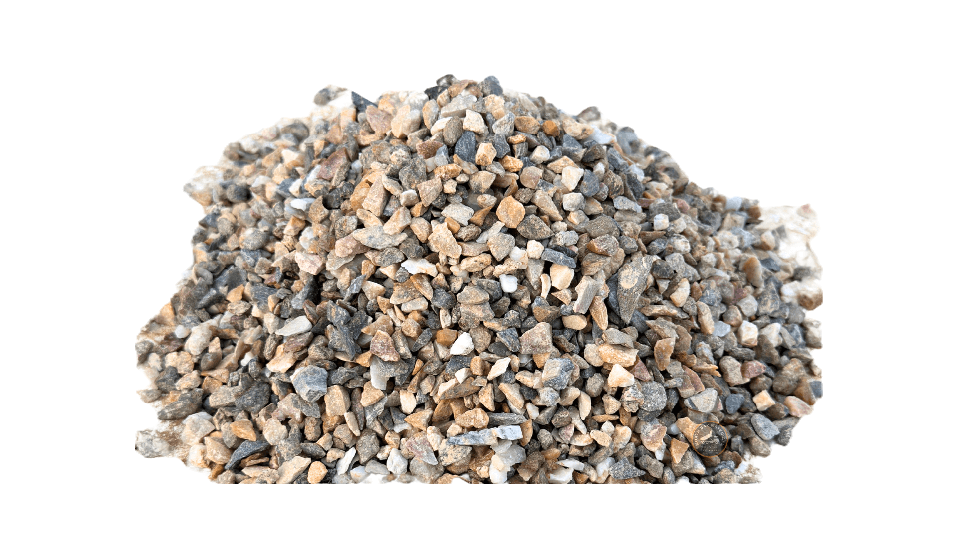 decorative gravel 3/8 inch very popular landscaping and chip sealing rock Marin Sonoma Napa