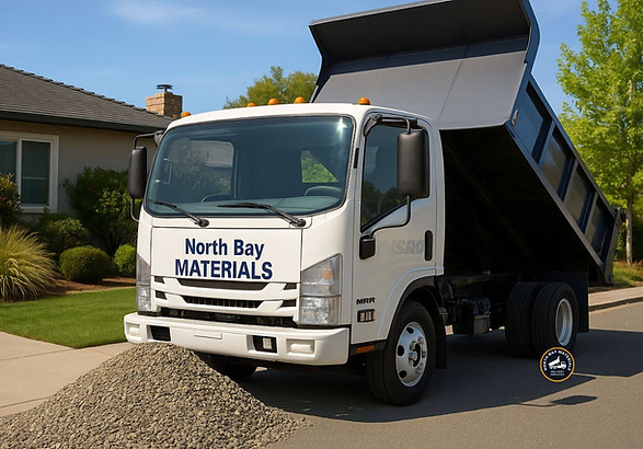 North Bay Materials Delivery Truck