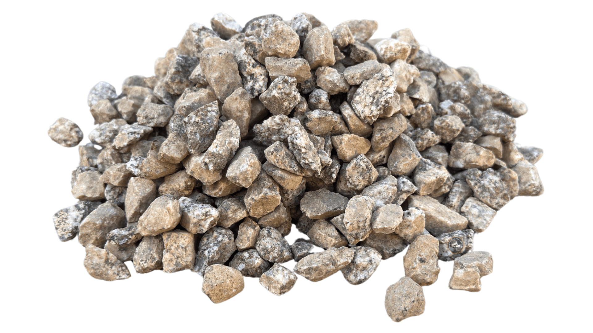 summer wheat gravel pile of the 1/2-inch size