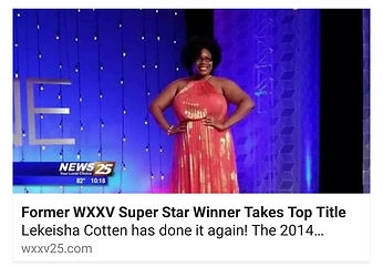 Former WXXV Super Star Winner, LeKeisha Cotten Takes Top Title at AMTC in Orlando, FL