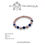 Thumbnail: Rosewood Bracelet with Lapis Bead and Sterling Silver Accents