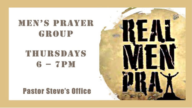 Thursday Men's Prayer Group