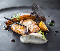 Assiette gastronomique raffinée – cuisine créative et formation culinaire professionnelle.