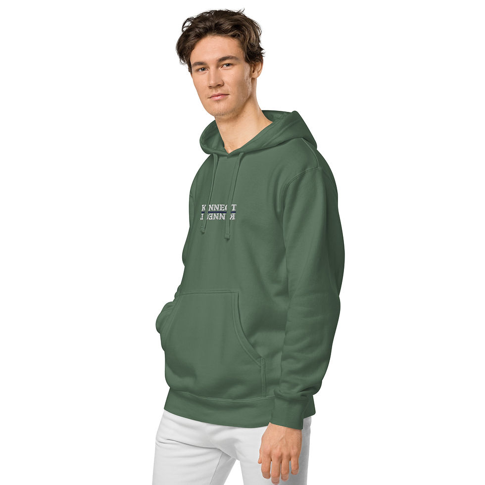 Thumbnail: Unisex pigment-dyed hoodie