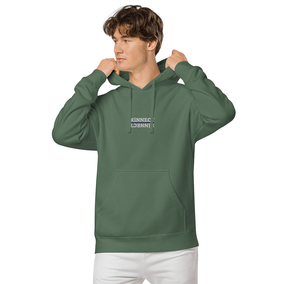 Thumbnail: Unisex pigment-dyed hoodie