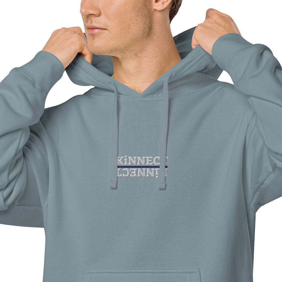 Thumbnail: Unisex pigment-dyed hoodie