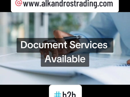 Document Services Available