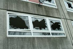 broken insulated glass