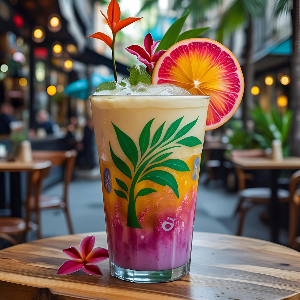 Kava from Leaf Cafe. Feel Free Kava and Happy Buddy Kava. Infused drinks with Kava. CBD infused drinks. Alcohol-alternative drinks like Kava