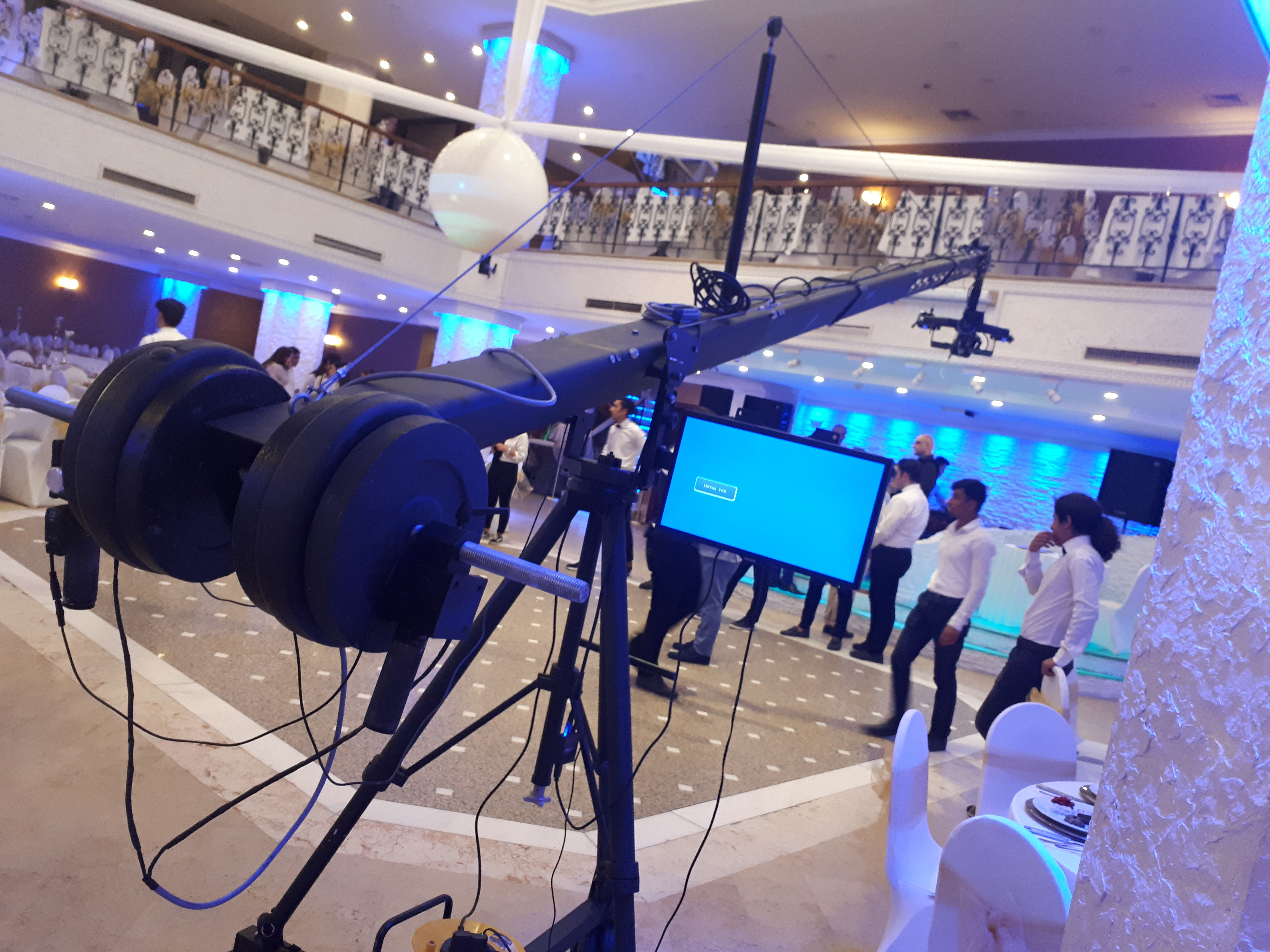 7 METRE ÜÇGEN GÖVDE JIMMY JIB