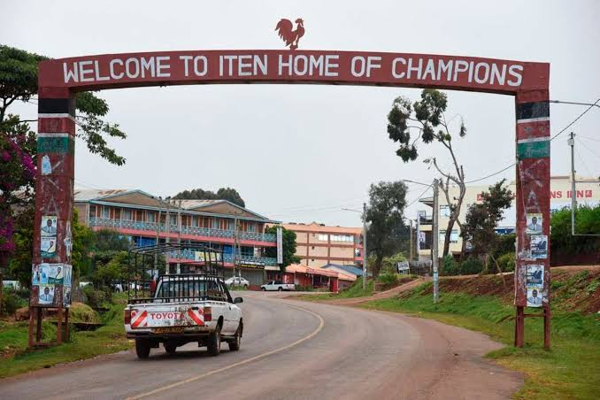 A view of the entrance to Iten, Elgeyo Marakwet County on July 3, 2022 - Jared Nyataya I National Media Group  
