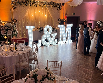 LED Initials and Lights