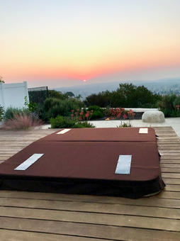 Deck mounted DuraCore Solar with body mounted panels.