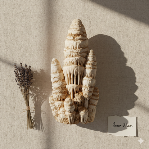 High-quality Natural Stalactite raw stone perfect for intuition and energy balance