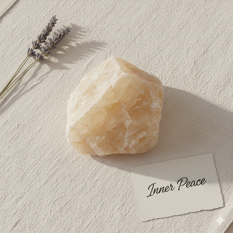 High-quality Natural Calcite raw stone perfect for cleansing and spiritual renewal