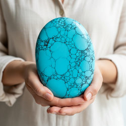 Turquoise gemstone promoting protection, healing, and spiritual connection