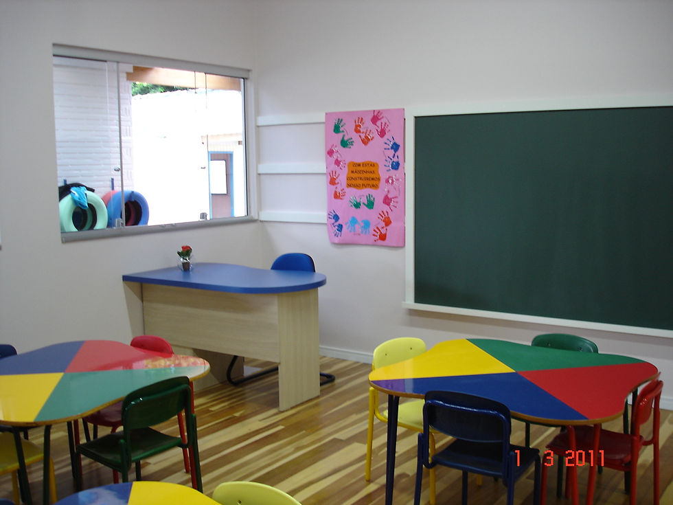 Sala de aula pré-escola