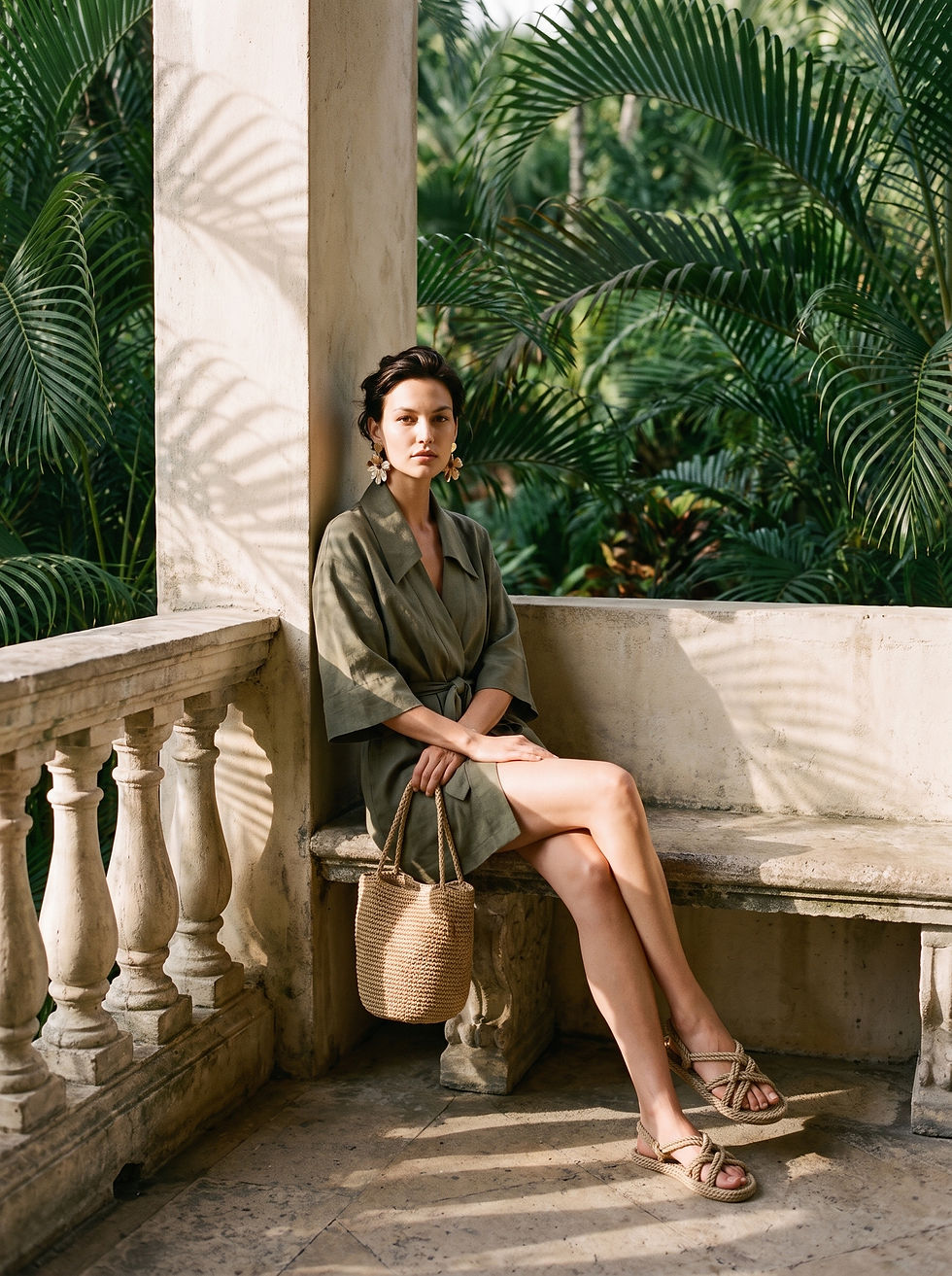 Küçük resim: Terra Moss Kısa Kimono