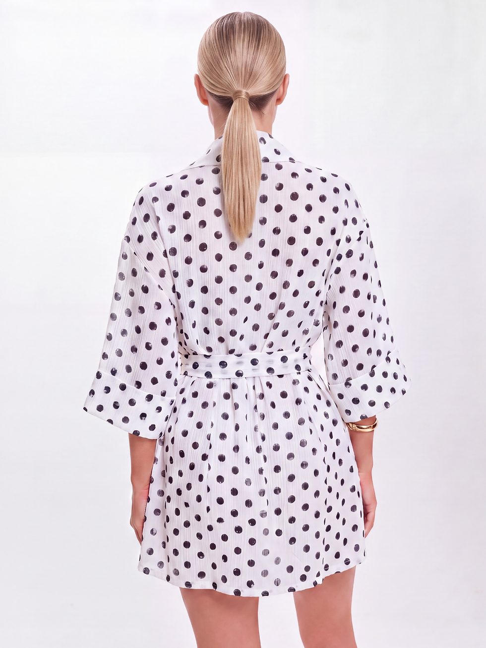 Küçük resim: Domino Bloom Kısa Kimono 