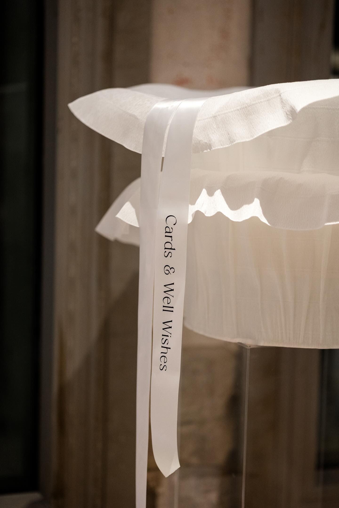 Wishing Well Ribbon Side View