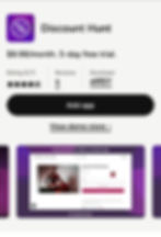 Promotional graphic with detailed offers