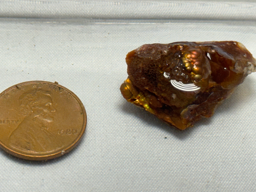 Stocking Stuffer Collection Fire Agate Natural Rough #05 | Fire