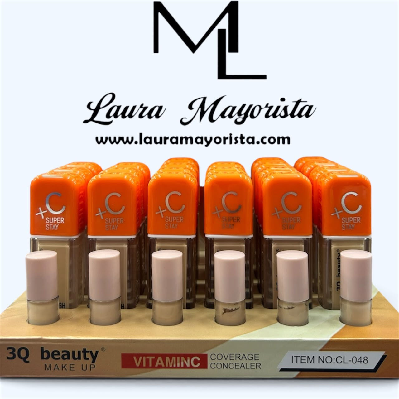X12UNIDADES  CORRECTOR 3Q BEAUTY VITAMINA C CL-048