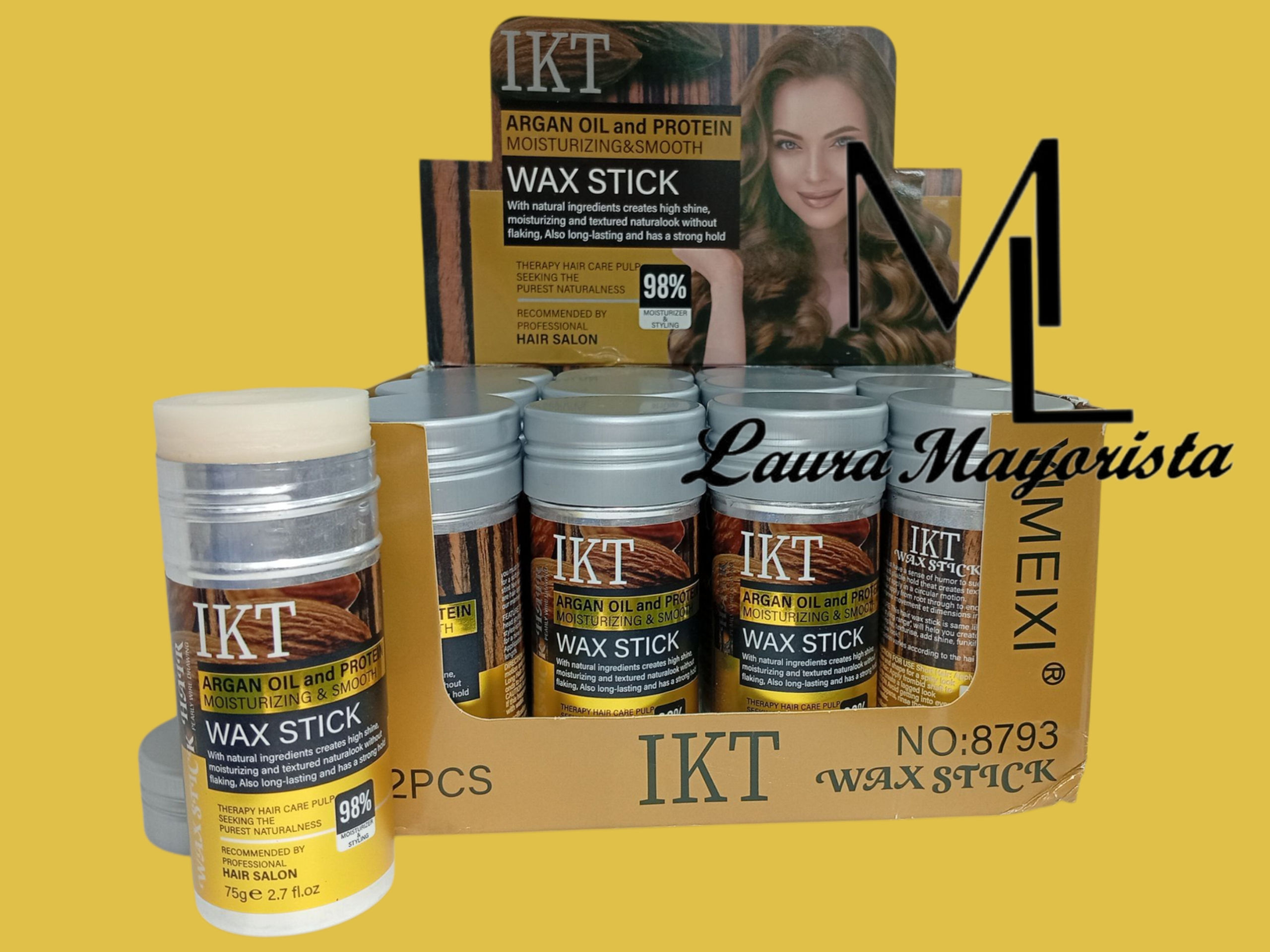 X UNIDAD Cera en barra con aceite de Argán y proteína N°8793