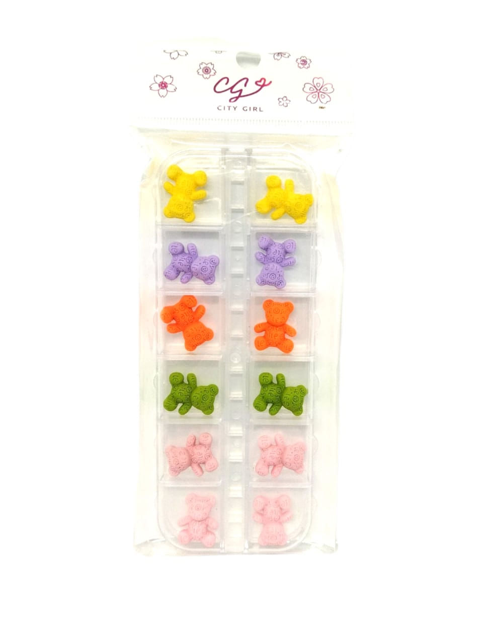 Miniatura: Dije 3d X12 Aplique Strass Uñas Decoracion Kawaii Nail Art