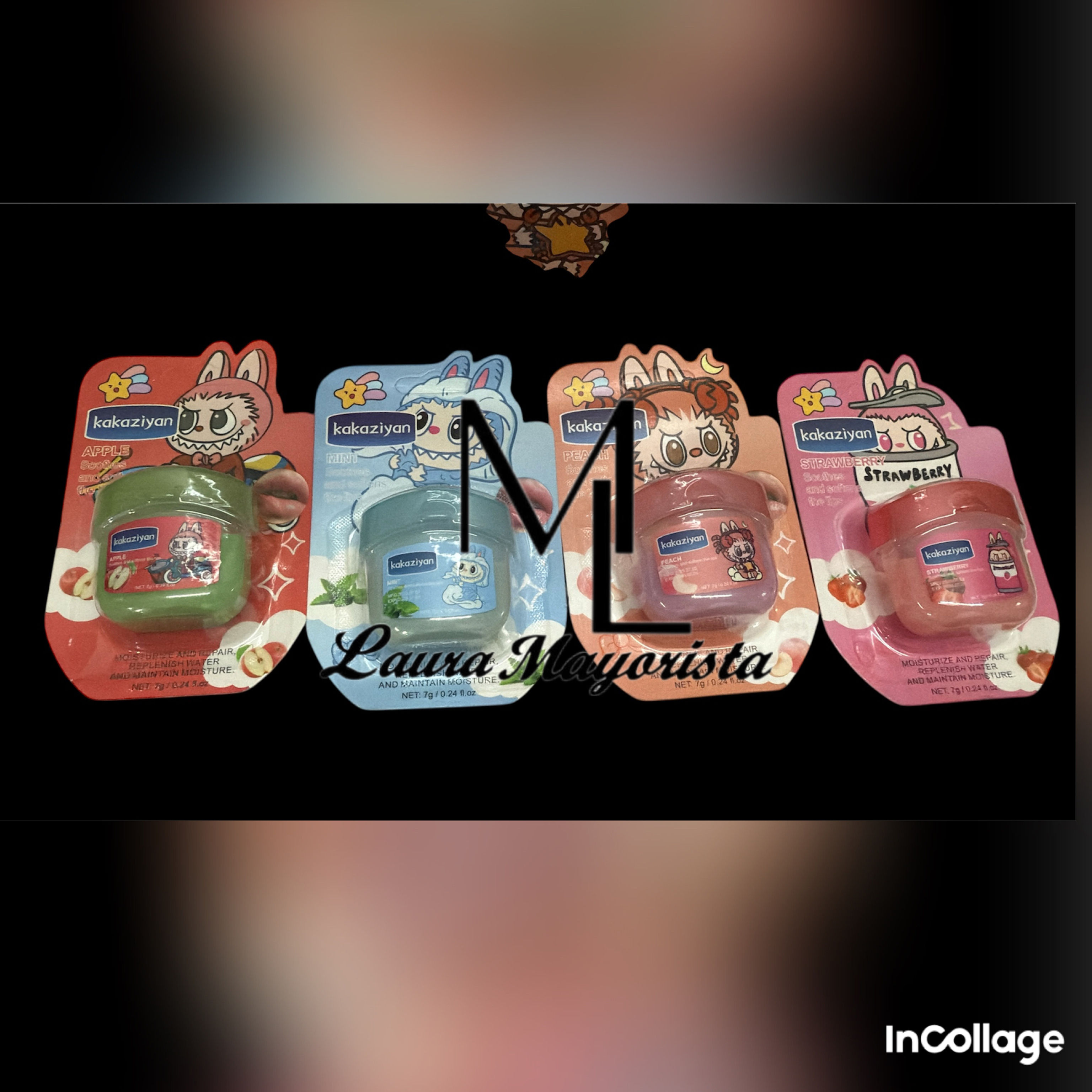 X UNIDAD Bálsamo labial LABUBU