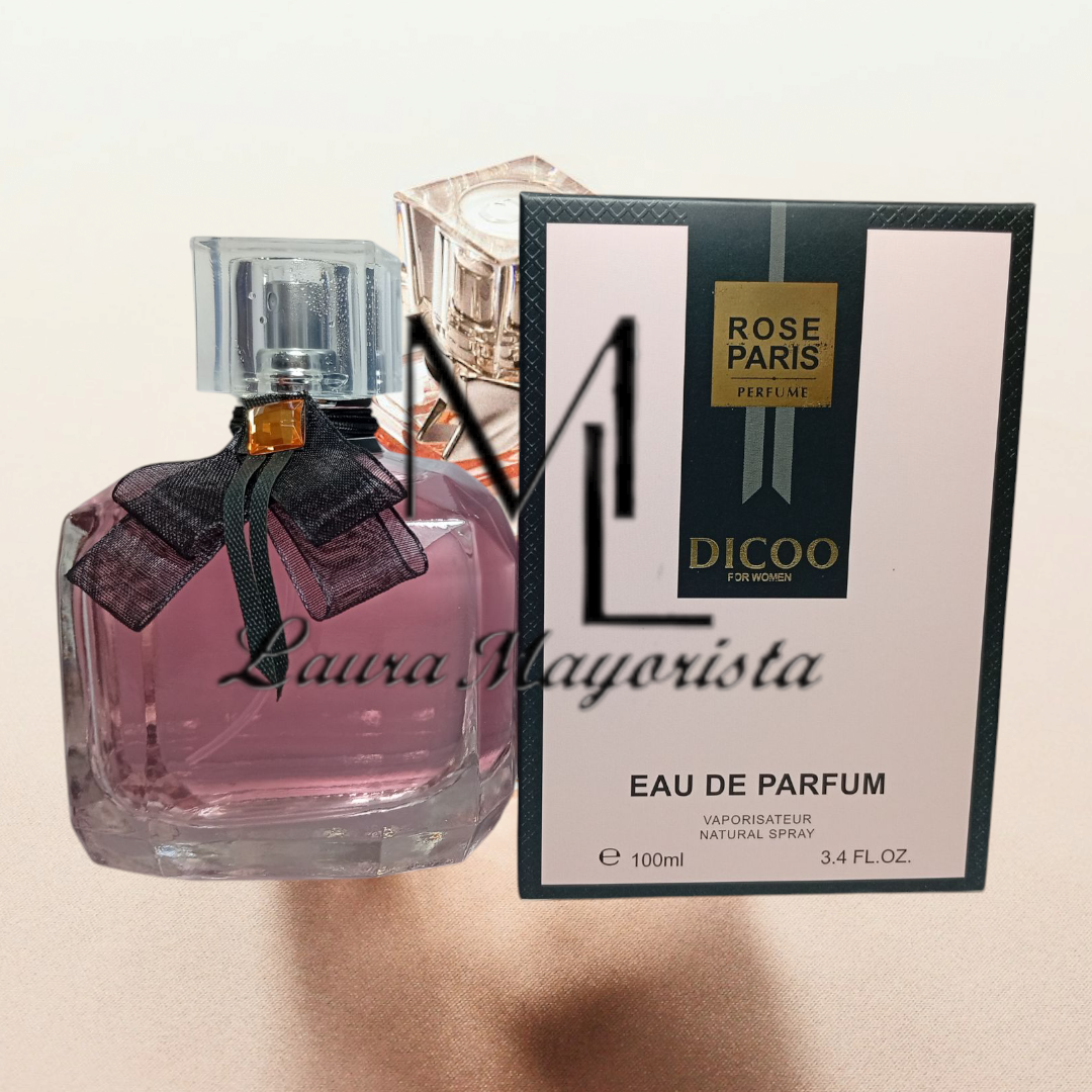 X UNIDAD Perfume DICCO Rose Paris 100ml