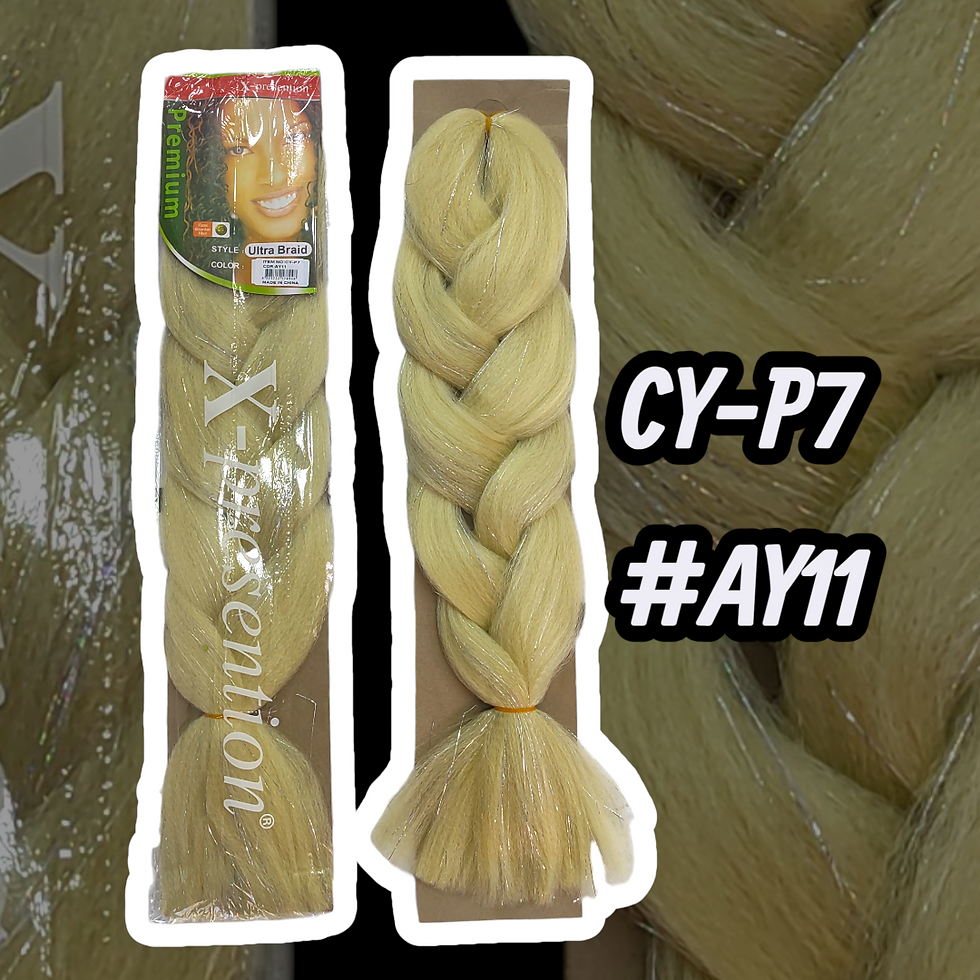 Miniatura: X UNIDAD Kanekalon con Tinsel CY-P7 