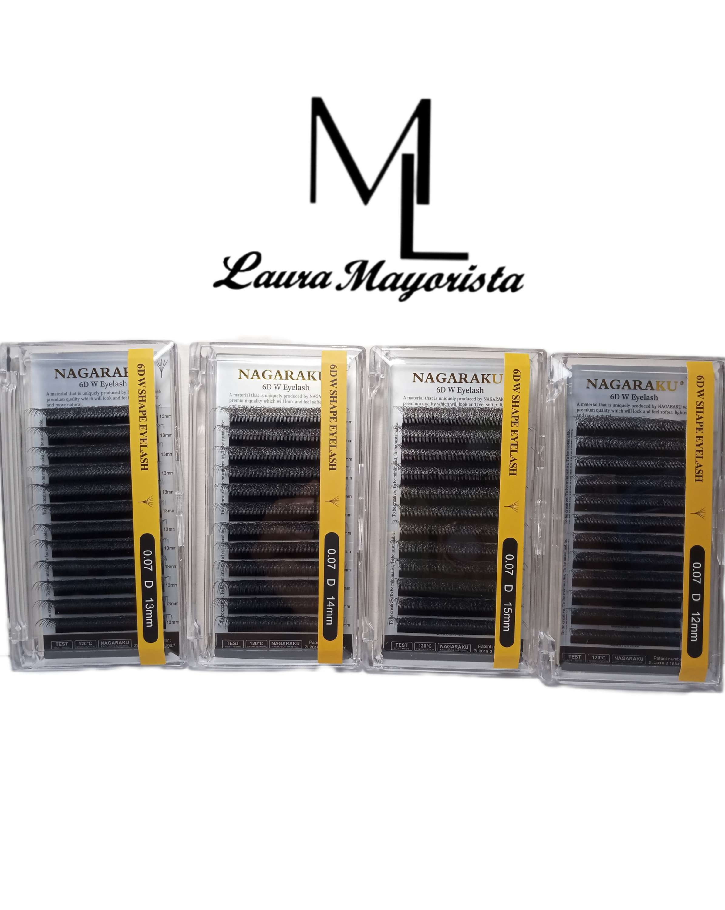 X UNIDAD Extensión Nagaraku 6D W medidas unicas 0.07D (Desde 8 a 15 mm)