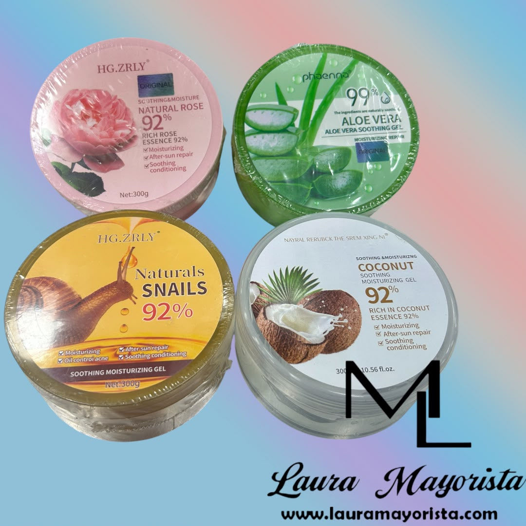 X12UNIDADES GEL EXFOLIANTE CON AROMAS