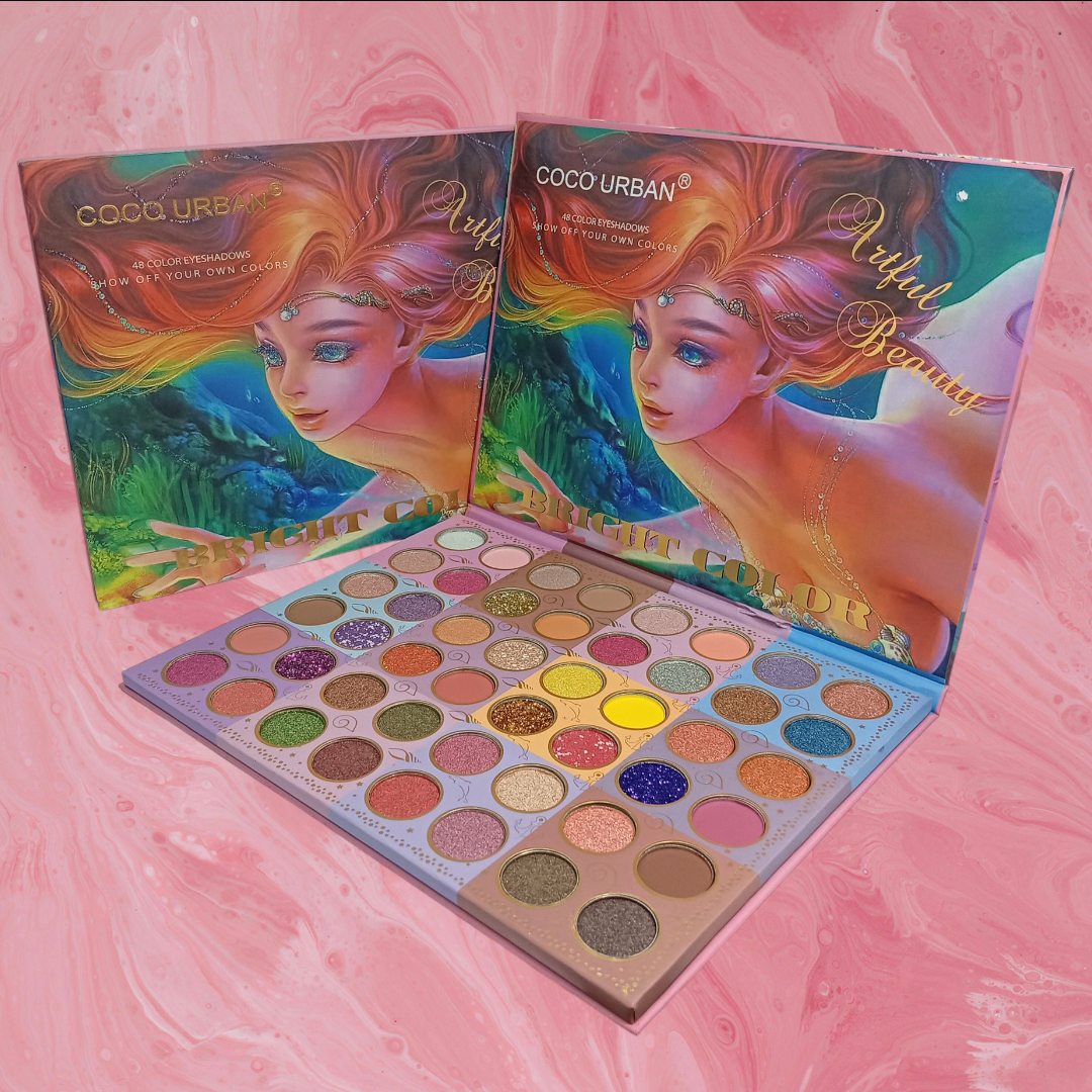 X10 UNIDADES Paleta de sombras 48 colores 