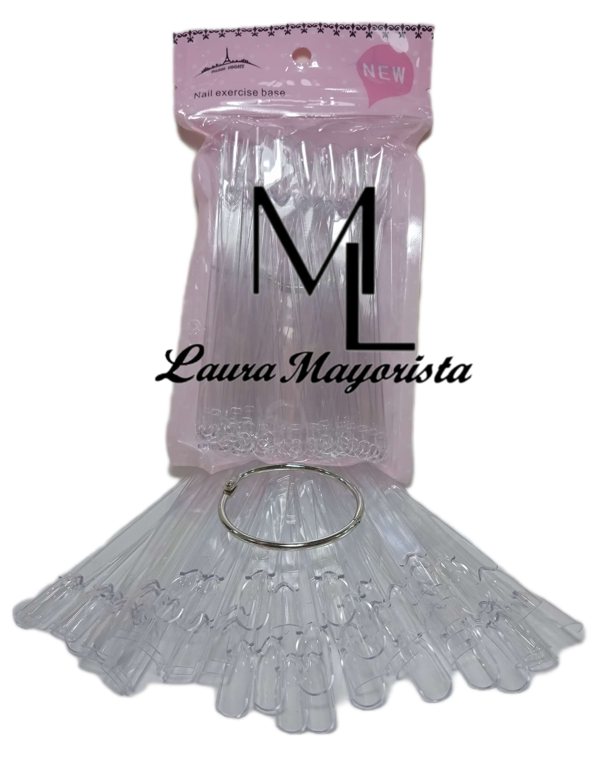 X BOLSA Muestrario / Uñero para manicura PARIS NIGTH  (50 u)