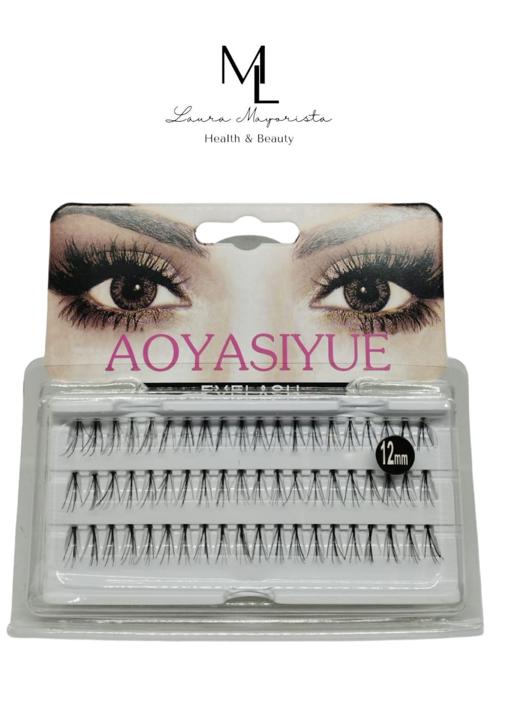 POR 12 UNIDADES - Pestañas pelo por pelo - Aoyasiyue