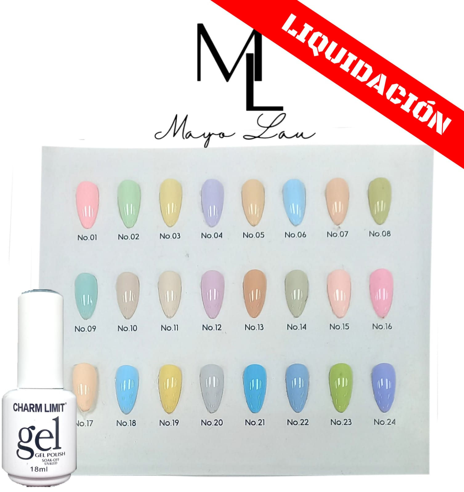 Semipermanente Charm Limit Pastel 18 ml