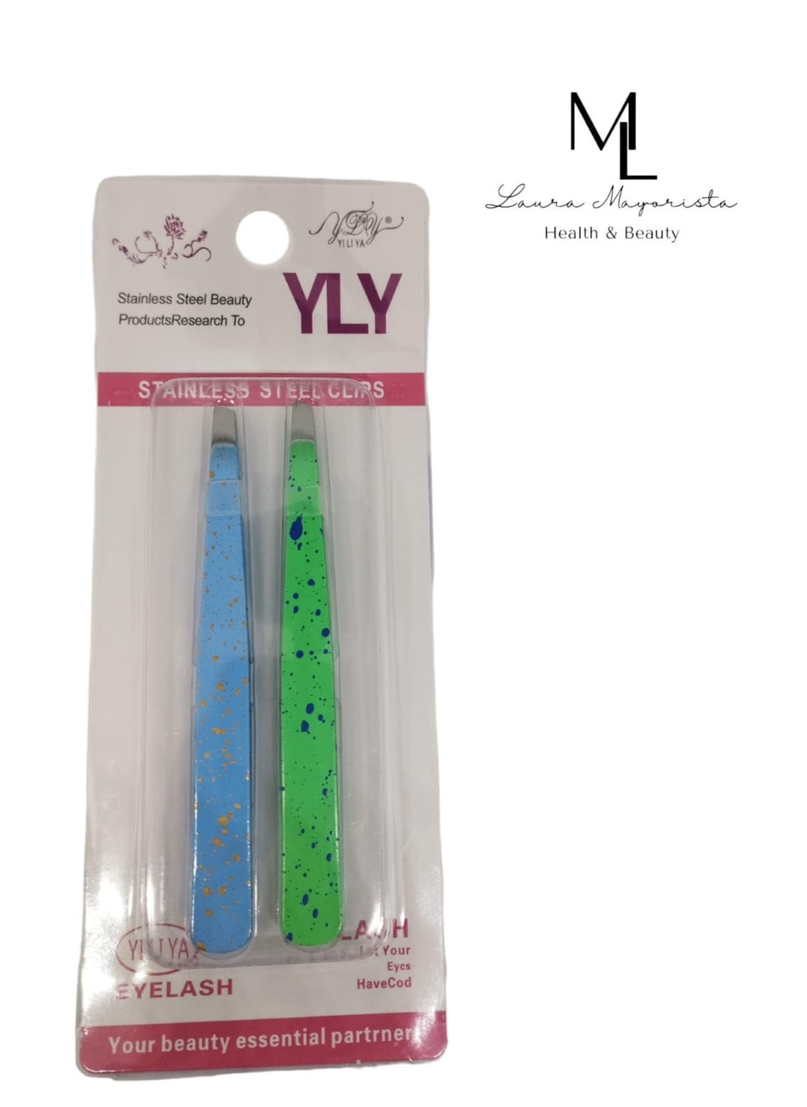 POR 12 UNIDADES - Pinza para depilar - Yiliya