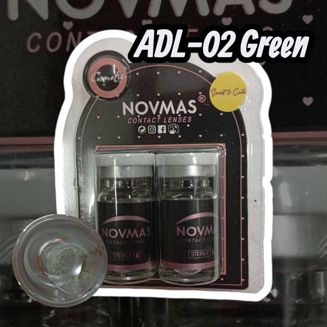 X UNIDAD Lentes de contacto ADL-02 Green 