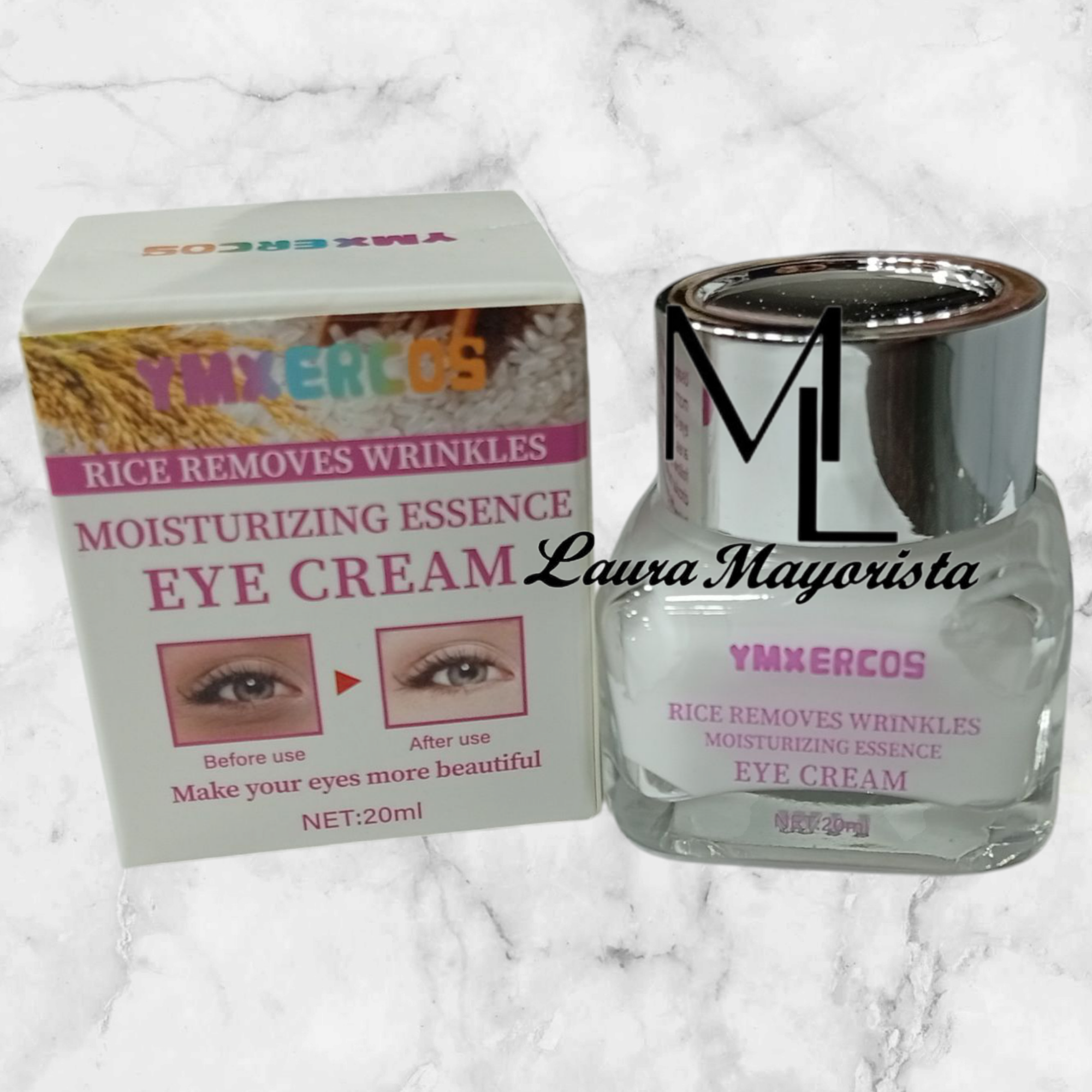 X UNIDAD Crema para blanqueador para ojeras a base de arroz 🌾 YMXERCOS