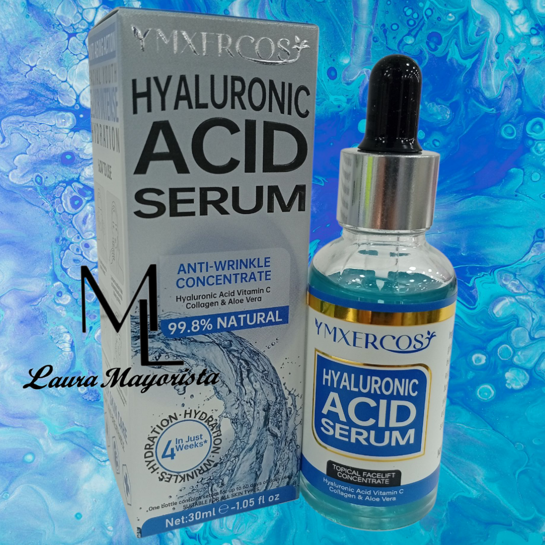 X12 UNIDADES Sérum con ácido hialurónico, Vit C, colágeno YMXERCOS