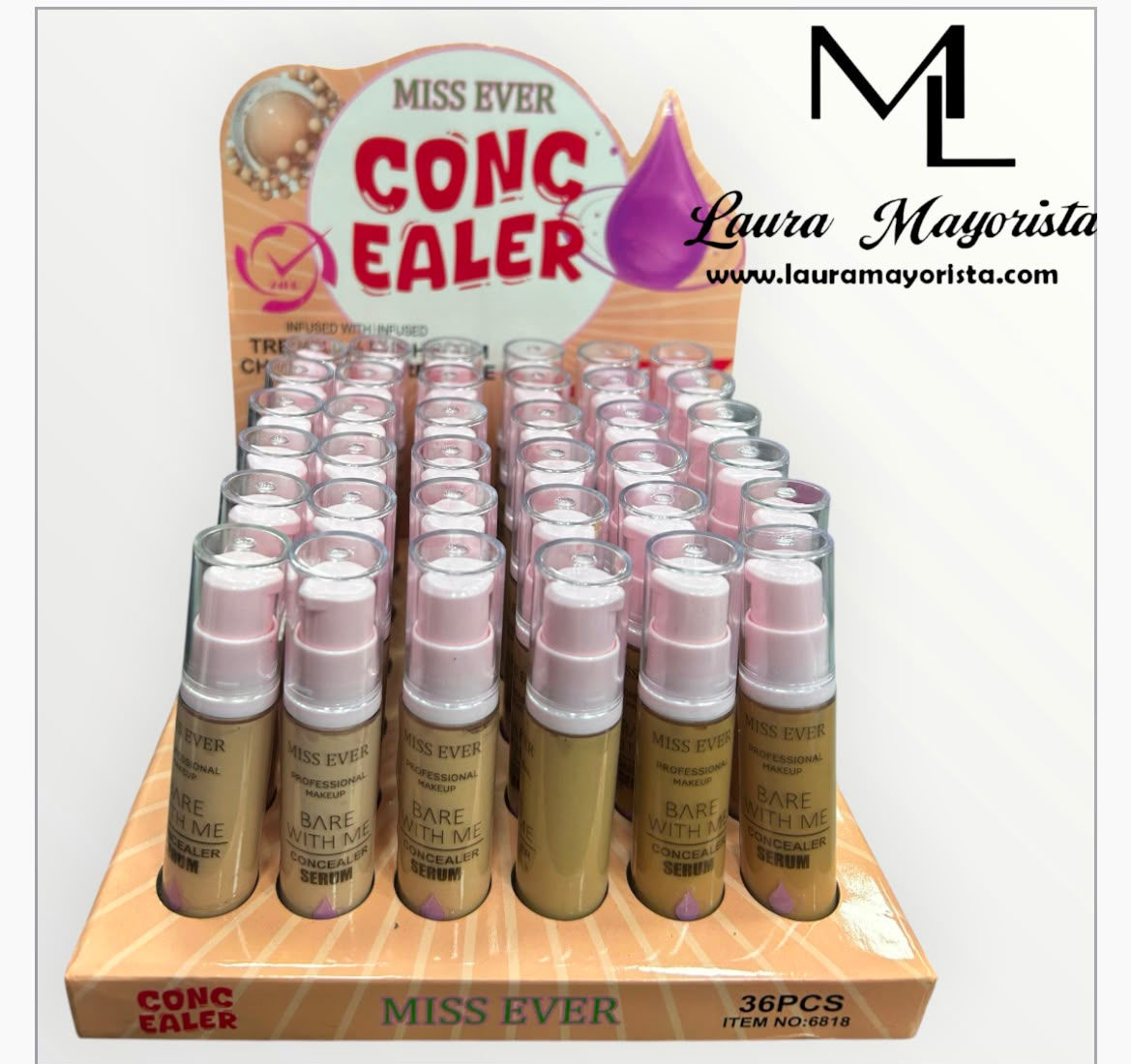 XUNIDAD CORRECTOR LIQUIDO MISS EVER NO:6818