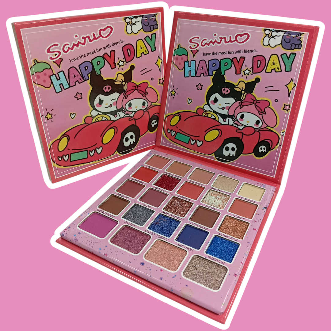 X UNIDAD Paleta grande de sombras 24 colores KUROMI 