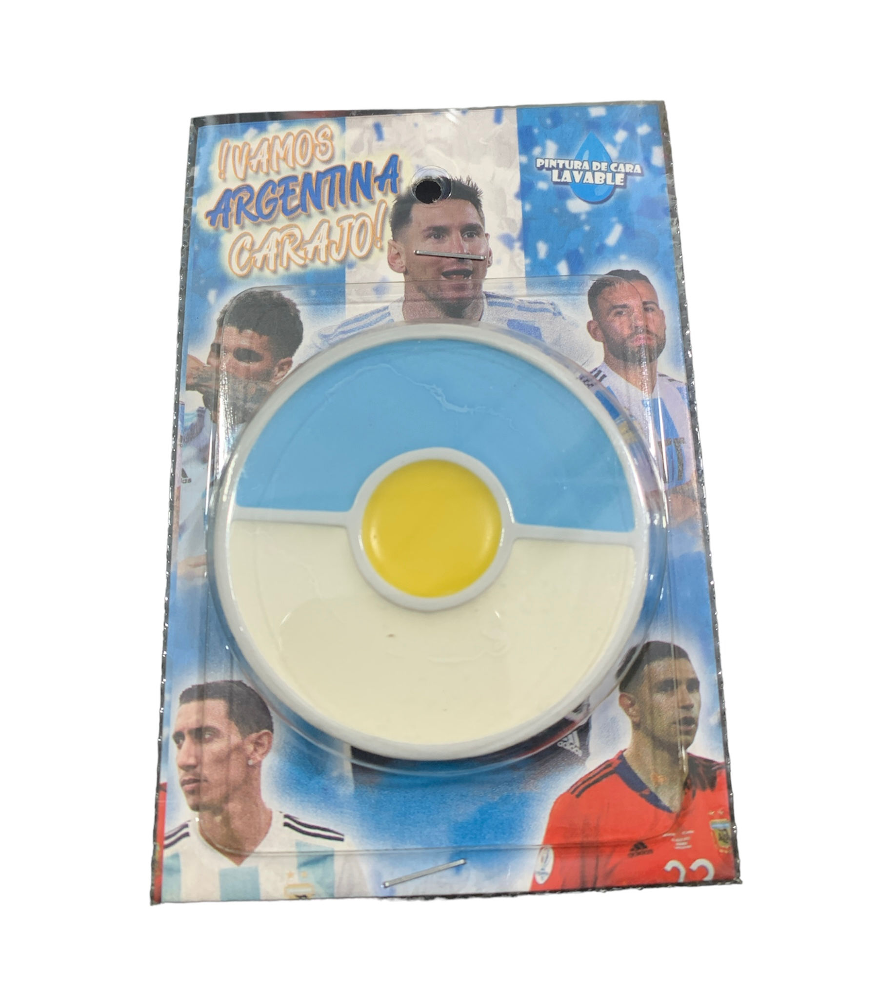 Pintura de cara para el mundial 