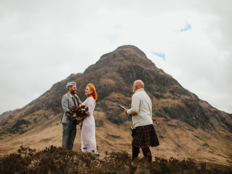 Becca and Grant's Glencoe Elopement