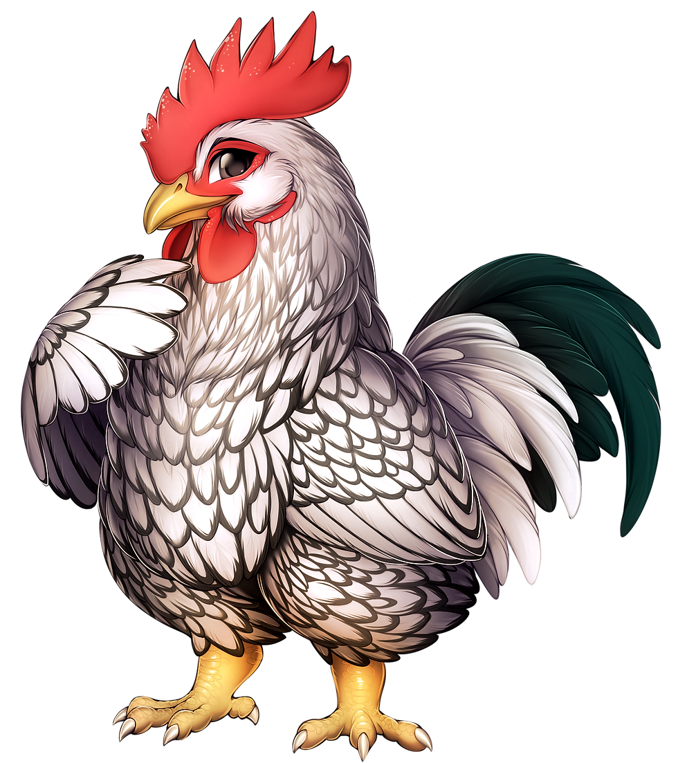 chicken rooster silver laced wyandotte.png